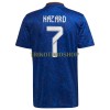 Original Fußballtrikot Real Madrid Eden Hazard 7 Auswärtstrikot 2021-22 Für Herren